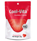 چین ویتامین های گیاهی جالب و جذاب توت فرنگی های خنده دار طراحی قلب 60 گرم در هر کیسه ای را تشکیل می دهند شرکت